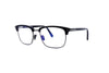 Tom Ford - Blue Block Square Shape Opticals TF5801-B (Shiny Black/Shiny Ruthenium)