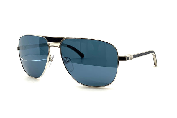 Maybach Eyewear - The Earl IV (Platinum/Navy | Blue Gun)