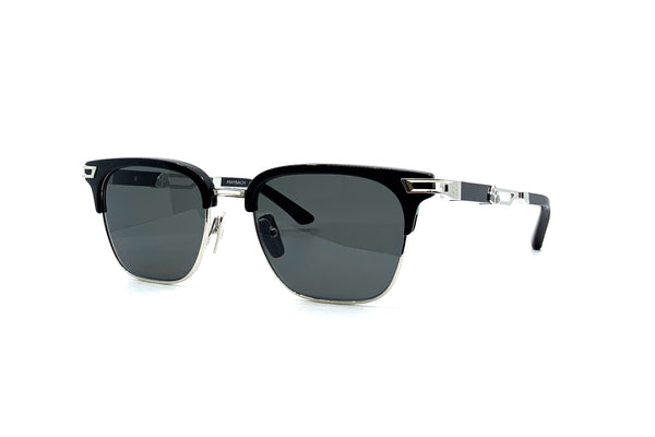 Maybach Eyewear - The Dean I (Palladium Plated | Black | Dark Grey)