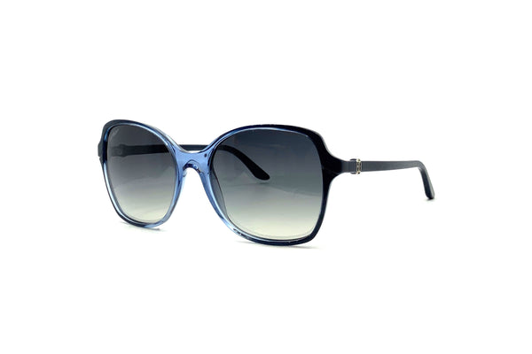 Cartier - Oversized Sunglasses (Blue/Black)