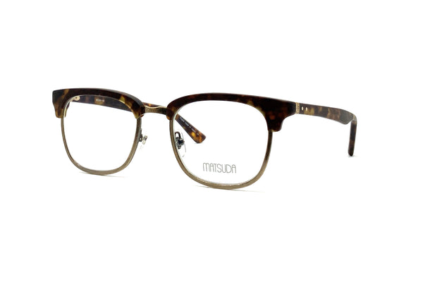 Matsuda - M2040 (Matte Brown/Shiny Antique Gold)