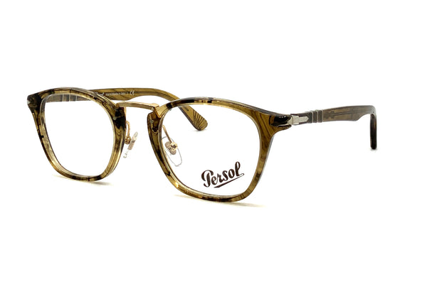 Persol - 3109-V Typewriter Edition [47] (Striped Dark Brown)