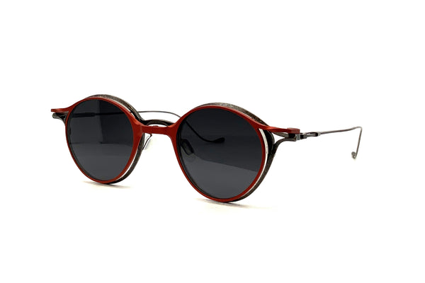 Rigards - RG1038ST (Vintage Black) + Sun Clip (Red)