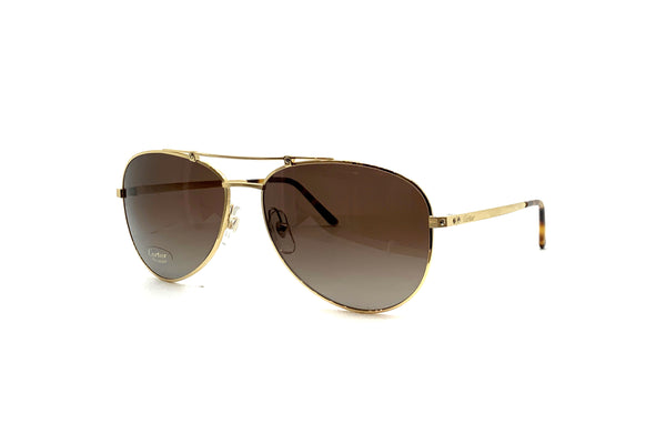 Cartier - Aviator Sunglasses (Gold)