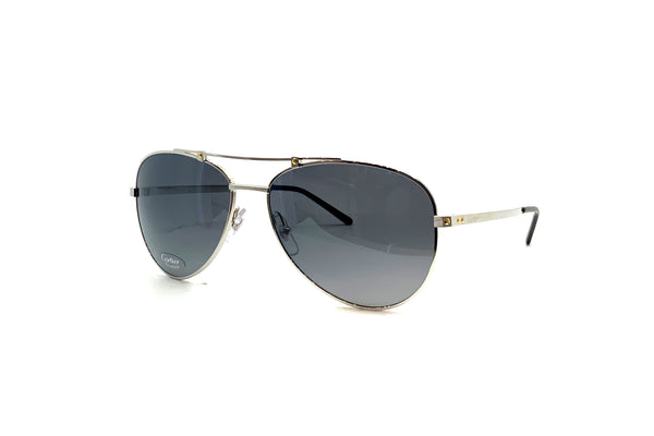 Cartier - Aviator Sunglasses [61] (Silver)