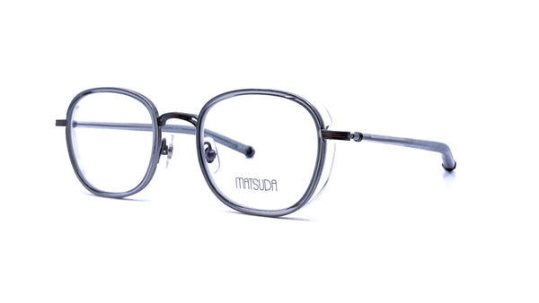 Matsuda - M3126 (Antique Silver/Grey Crystal)