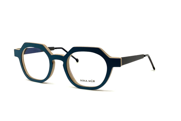Nina Mûr Eyewear - Paola (Stonewash Blue Soft)