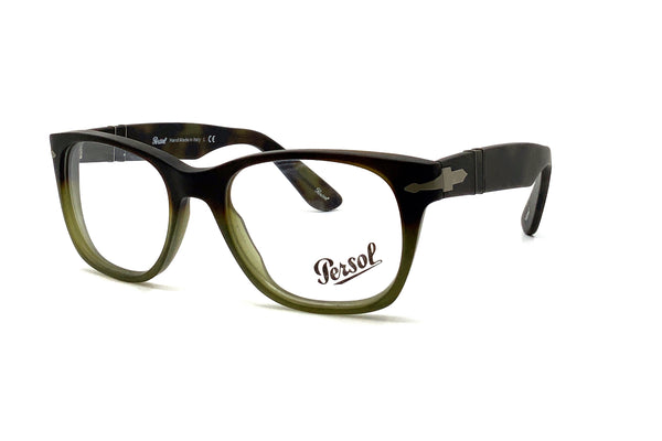 Persol - 3039-V [52] (Dark Havana-Green Gradient)