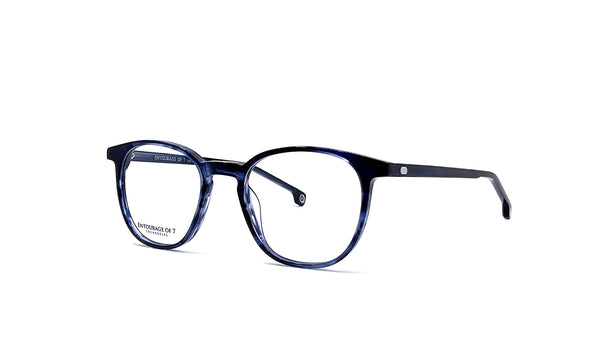 Entourage of 7 - Jackson SK (Blue Pattern)