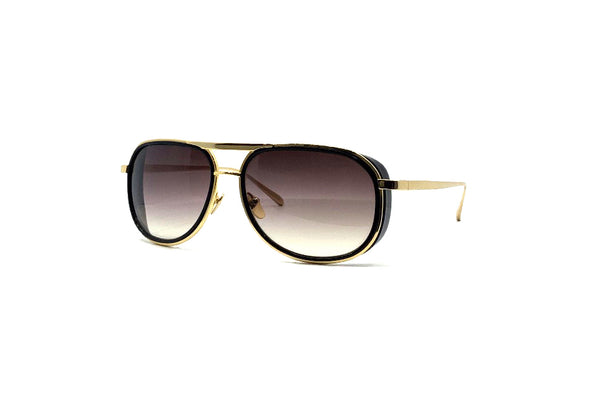 Linda Farrow - 236 (Black/Gold) FINAL SALE